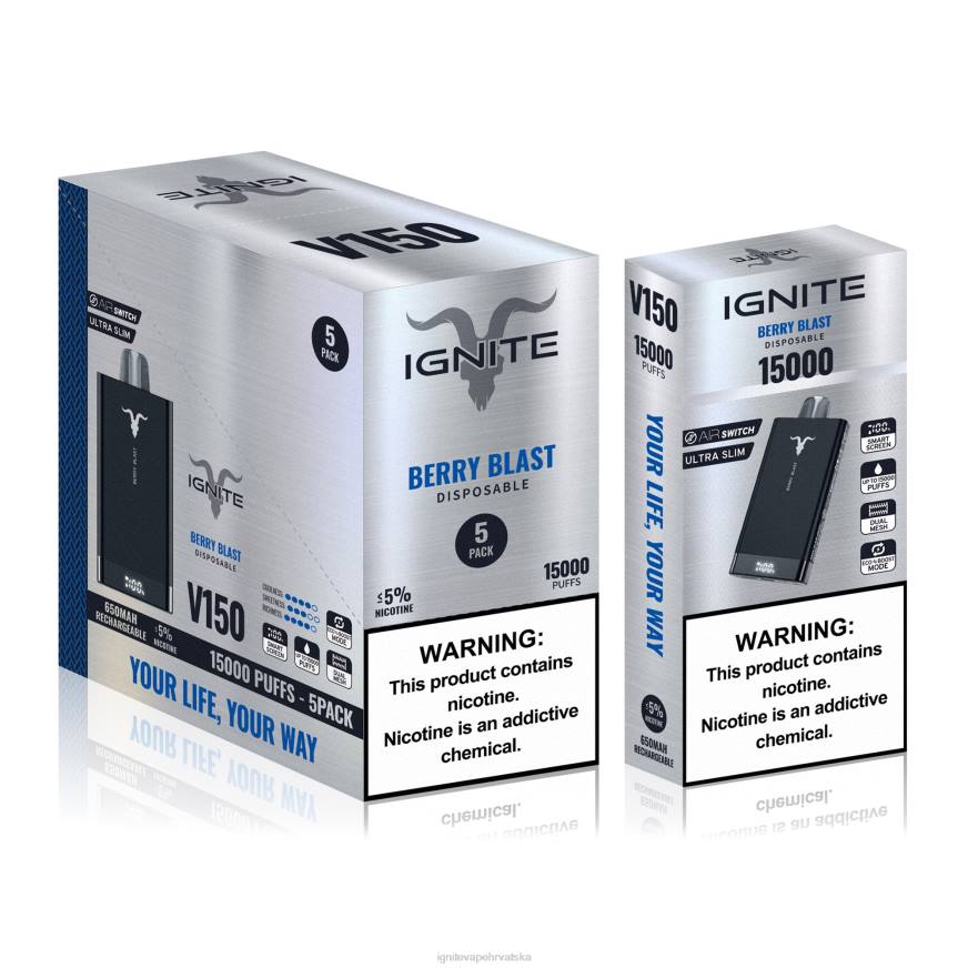 IGNITE V150 vape pen 5-pack - IGNITE Vape Online DP6F84 limunada od zmajevog voća