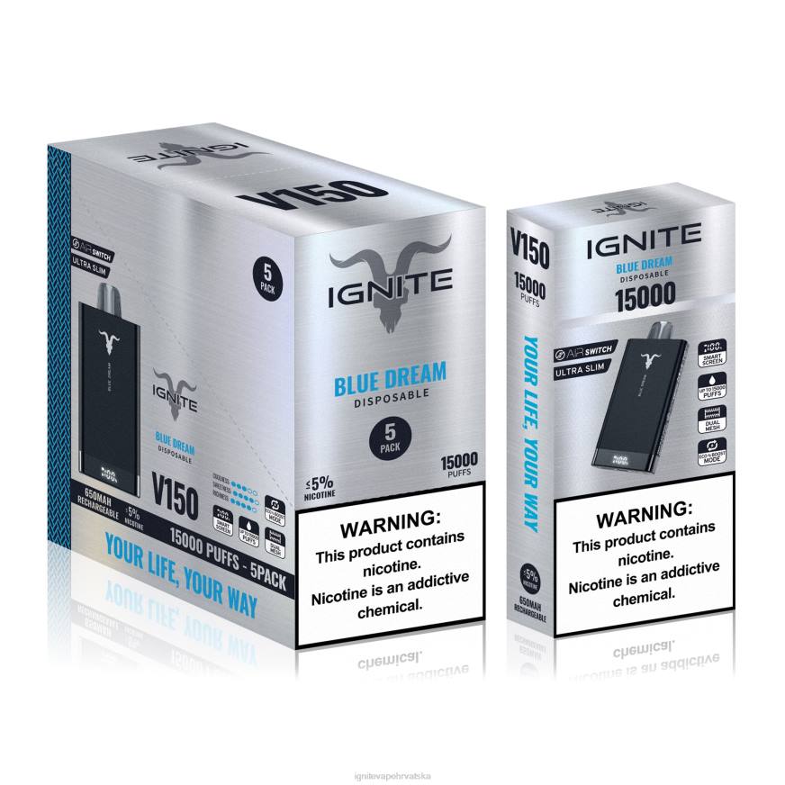 IGNITE V150 vape pen 5-pack - IGNITE Vape Online DP6F84 limunada od zmajevog voća