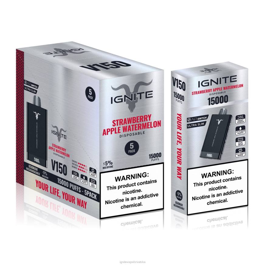 IGNITE V150 vape pen 5-pack - IGNITE Vape Online DP6F84 limunada od zmajevog voća