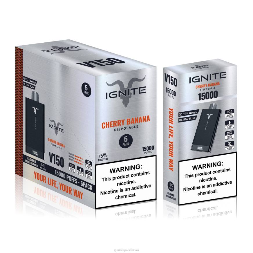 IGNITE V150 vape pen 5-pack - IGNITE Vape Online DP6F84 limunada od zmajevog voća
