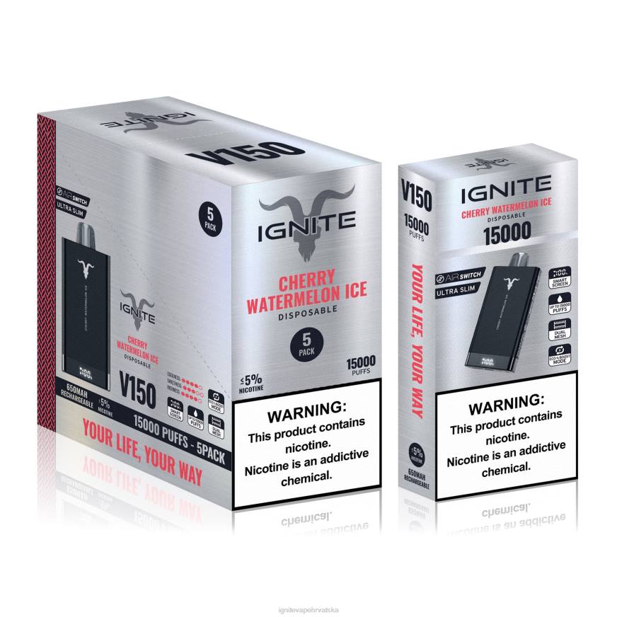 IGNITE V150 vape pen 5-pack - IGNITE Vape Online DP6F84 limunada od zmajevog voća