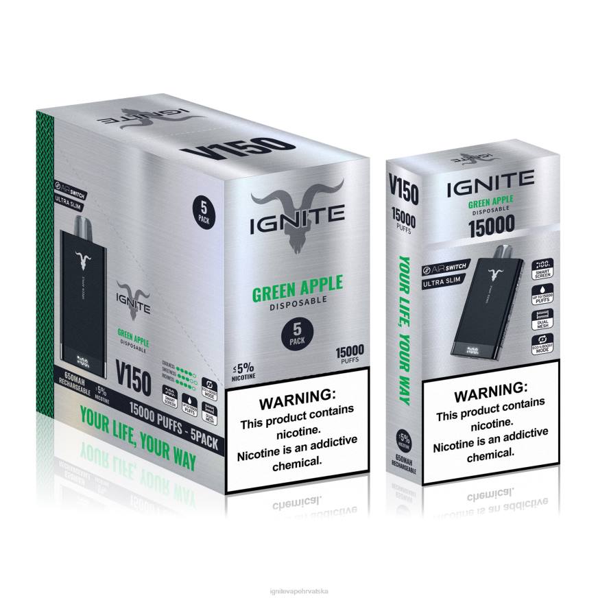 IGNITE V150 vape pen 5-pack - IGNITE Vape Online DP6F84 limunada od zmajevog voća