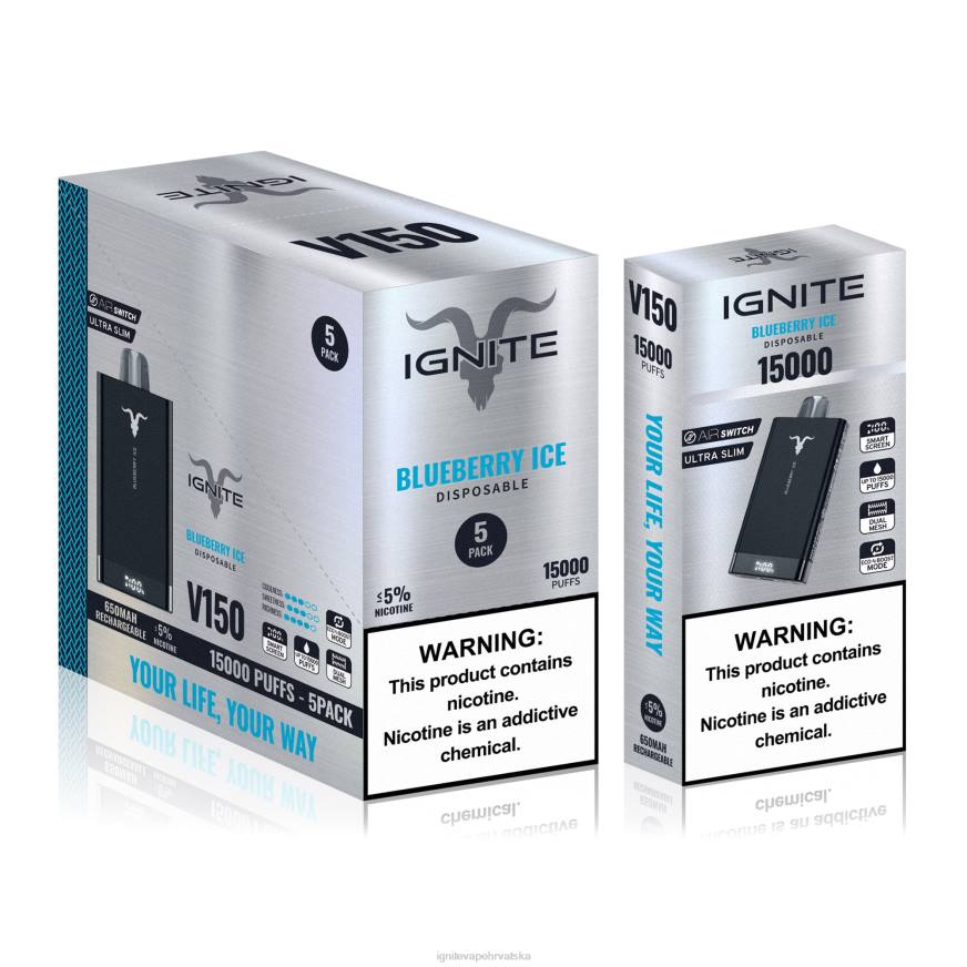 IGNITE V150 vape pen 5-pack - IGNITE Vape Online DP6F84 limunada od zmajevog voća