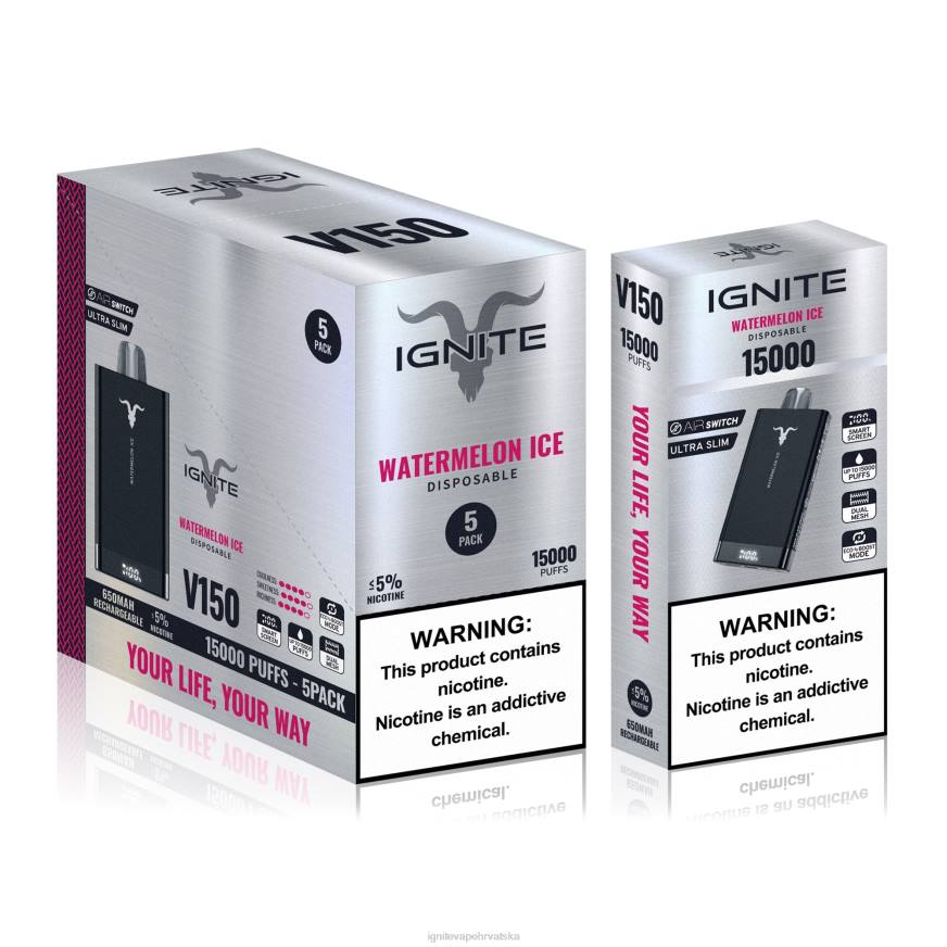 IGNITE V150 vape pen 5-pack - IGNITE Vape Online DP6F84 limunada od zmajevog voća