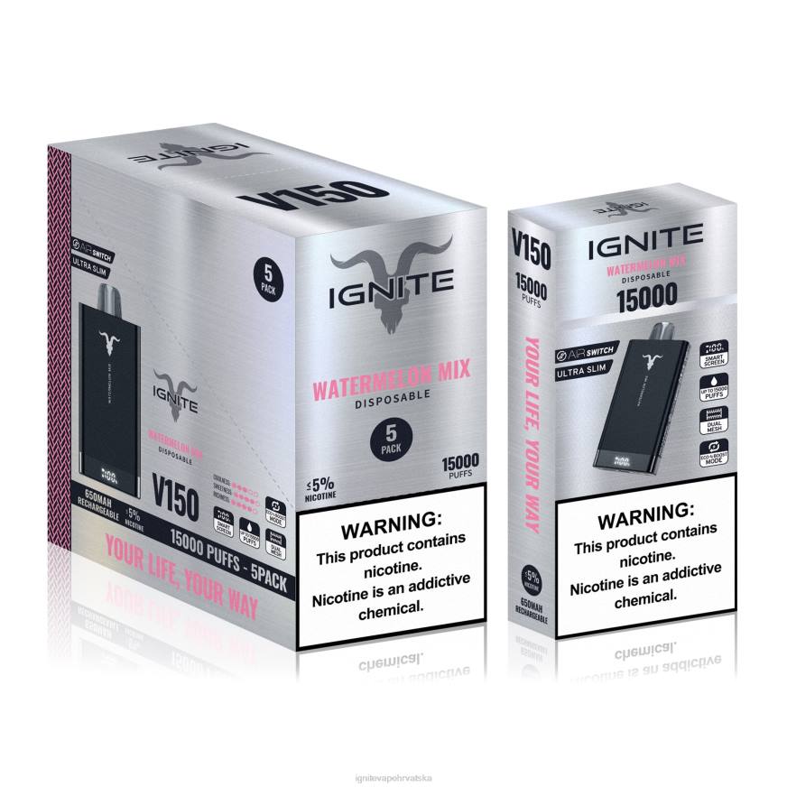 IGNITE V150 vape pen 5-pack - IGNITE Vape Online DP6F84 limunada od zmajevog voća