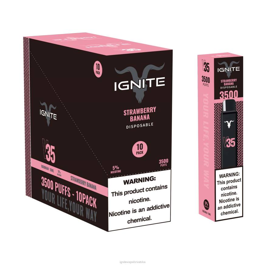 IGNITE V35 vape pen 10-pack - IGNITE Vape Shop DP6F16 led od banane