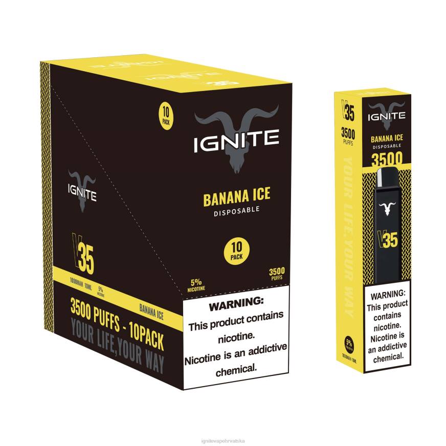 IGNITE V35 vape pen 10-pack - IGNITE Vape Shop DP6F16 led od banane