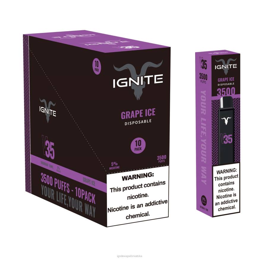 IGNITE V35 vape pen 10-pack - IGNITE Vape Shop DP6F16 led od banane