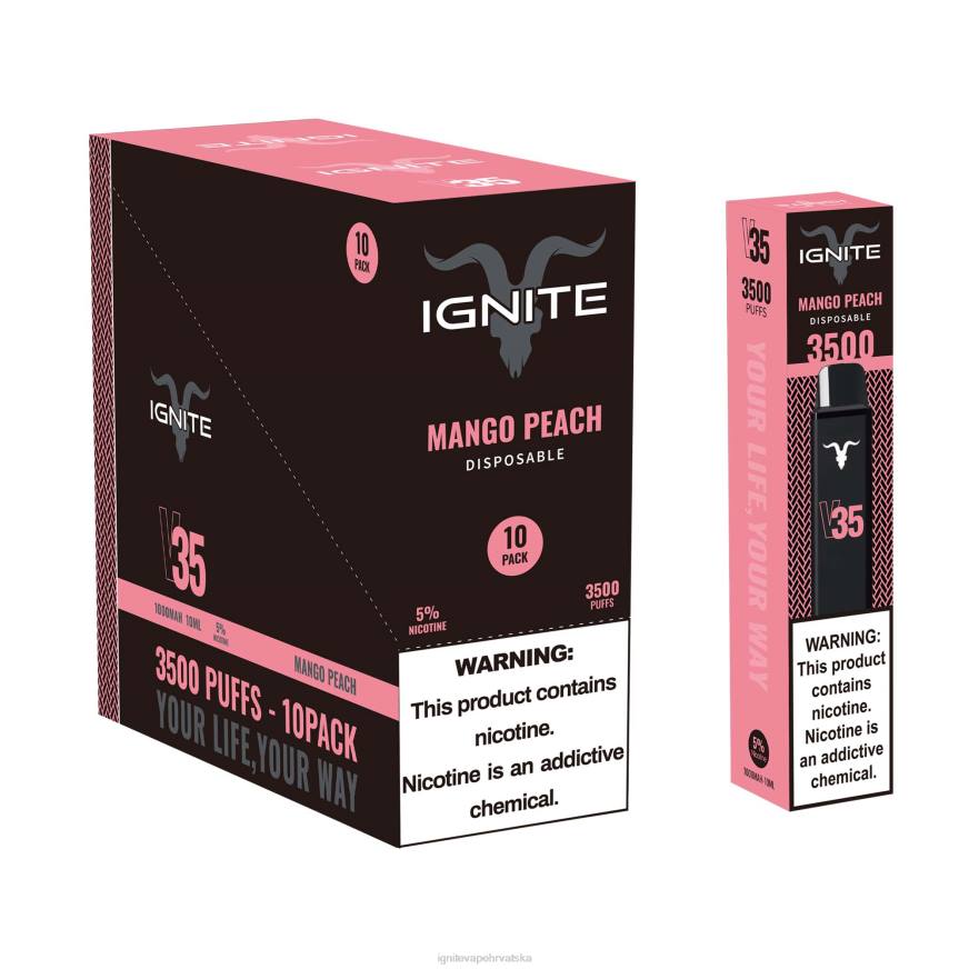 IGNITE V35 vape pen 10-pack - IGNITE Vape Shop DP6F16 led od banane