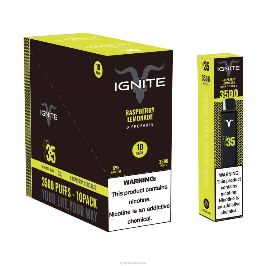 IGNITE V35 vape pen 10-pack - IGNITE Vape Shop DP6F16 led od banane