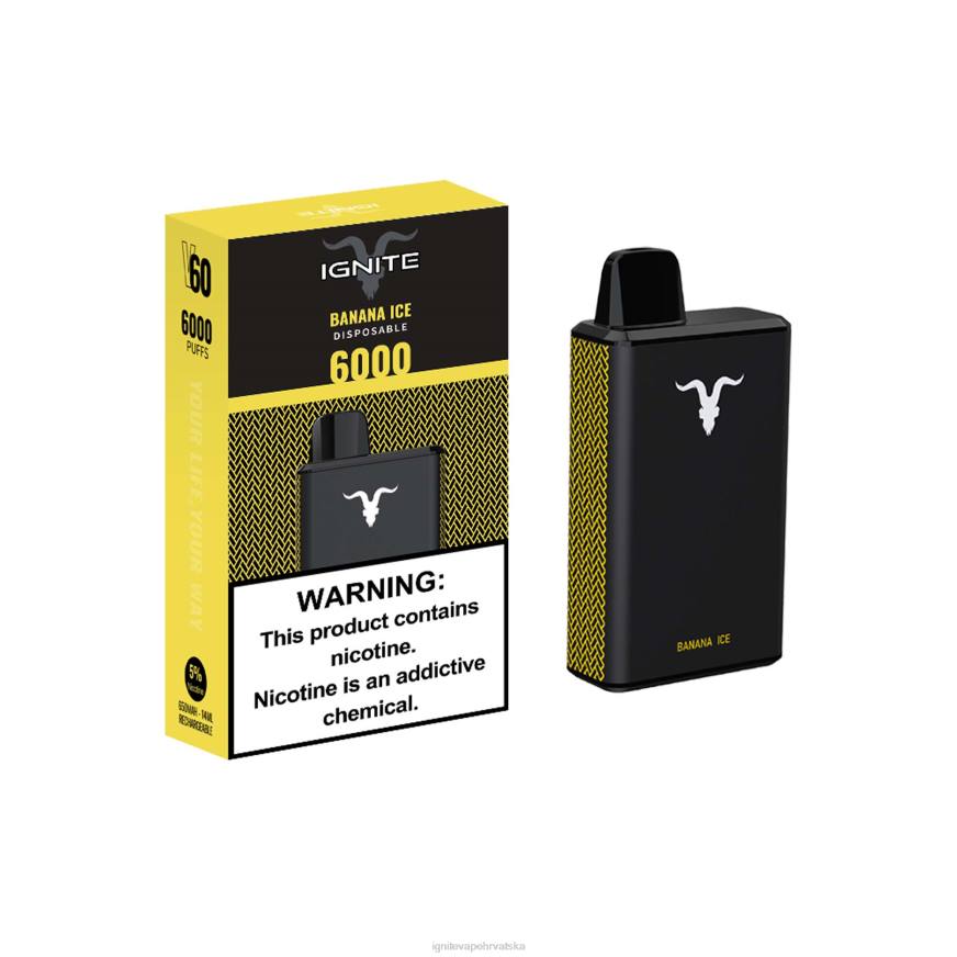 IGNITE V60 vape olovka - Best IGNITE Vape Flavor DP6F39 led od lubenice i jabuke