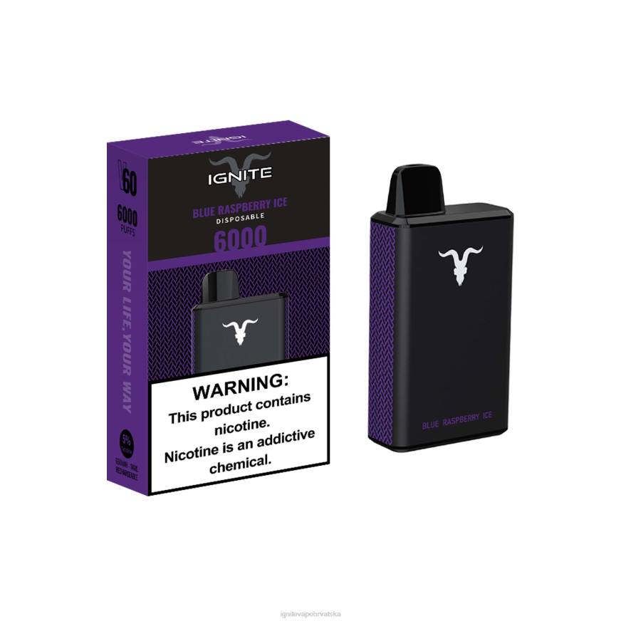 IGNITE V60 vape olovka - Best IGNITE Vape Flavor DP6F39 led od lubenice i jabuke