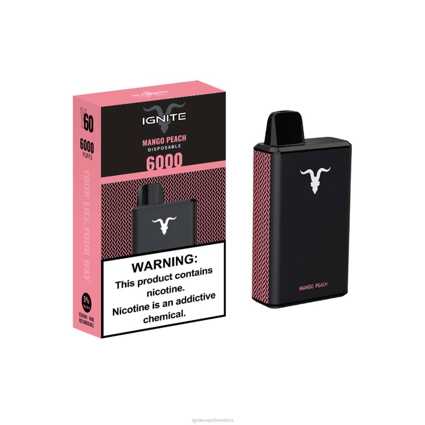 IGNITE V60 vape olovka - Best IGNITE Vape Flavor DP6F39 led od lubenice i jabuke