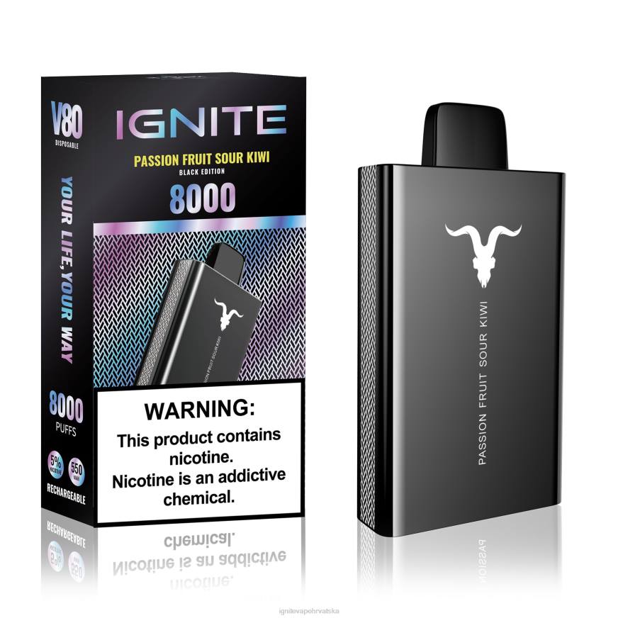 IGNITE V80 vape olovka - IGNITE Vape Online DP6F44 led od grožđa