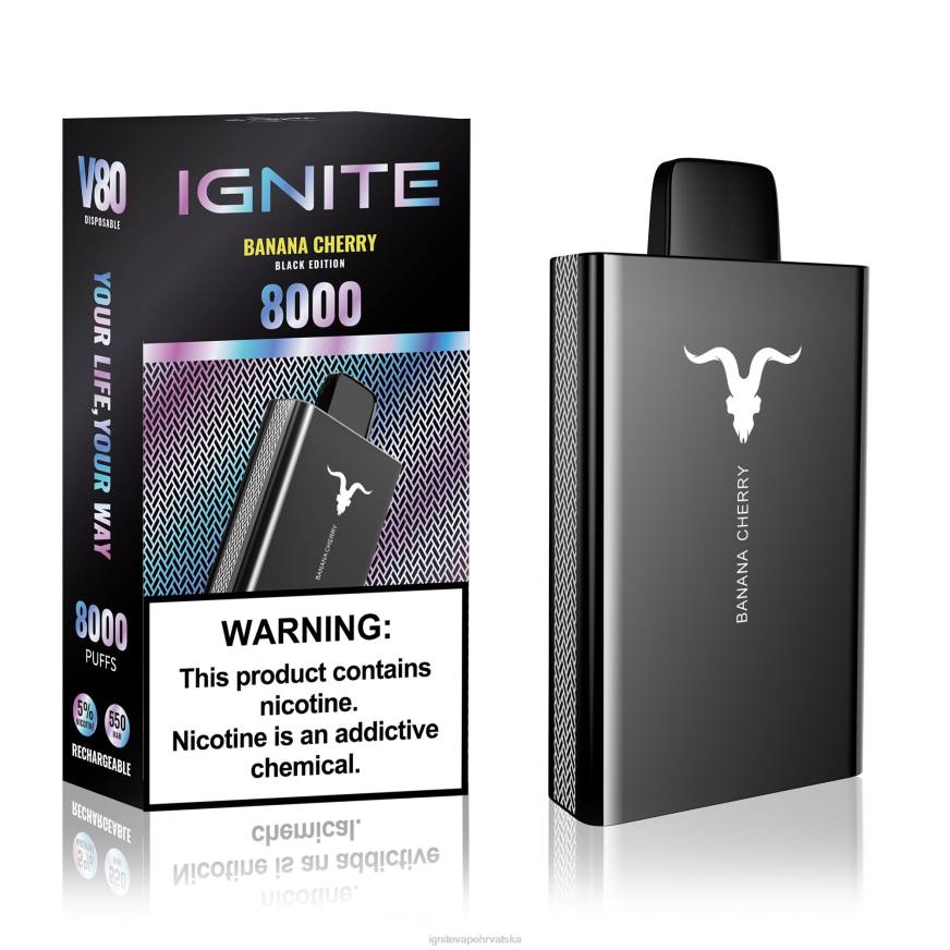 IGNITE V80 vape olovka - IGNITE Vape Online DP6F44 led od grožđa