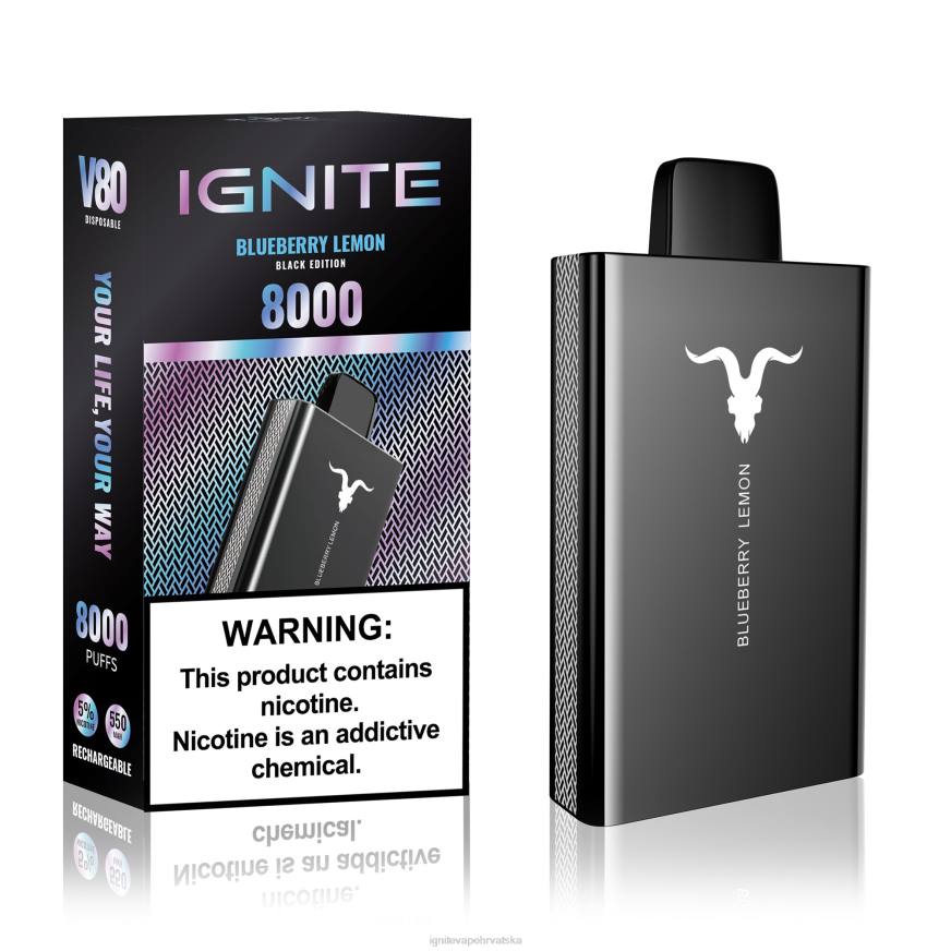 IGNITE V80 vape olovka - IGNITE Vape Online DP6F44 led od grožđa