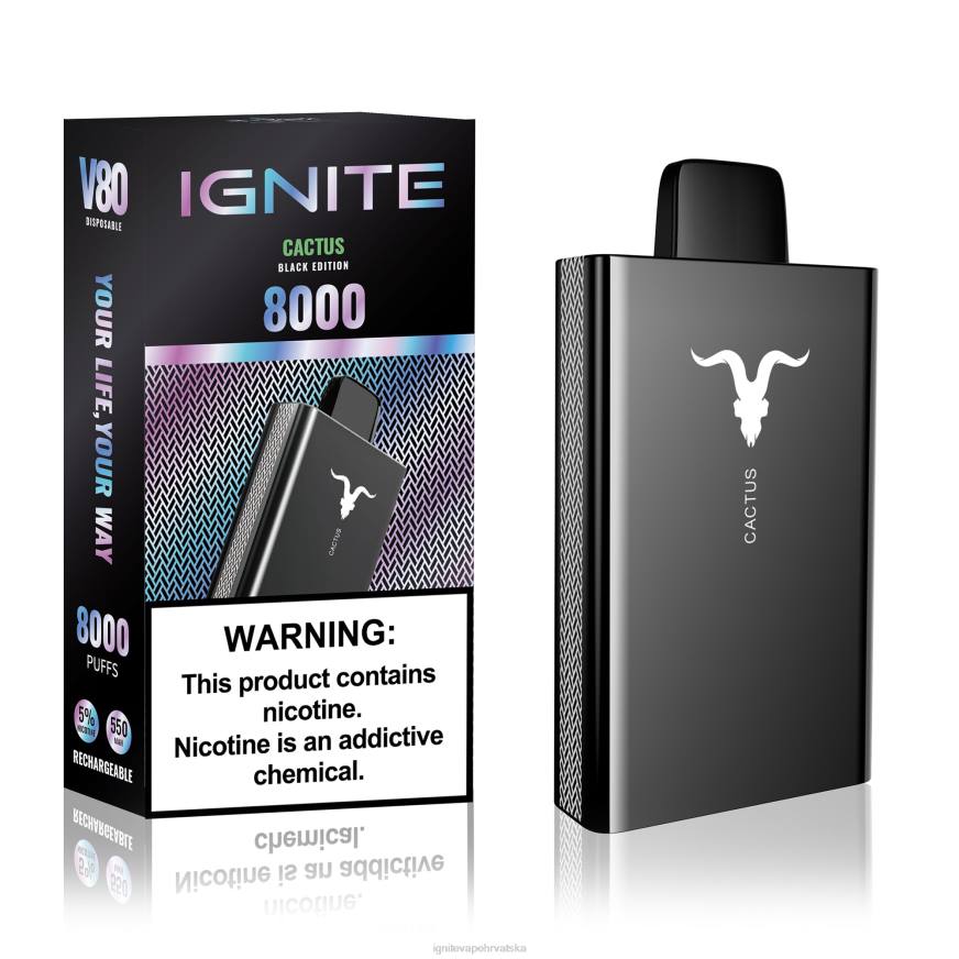 IGNITE V80 vape olovka - IGNITE Vape Online DP6F44 led od grožđa