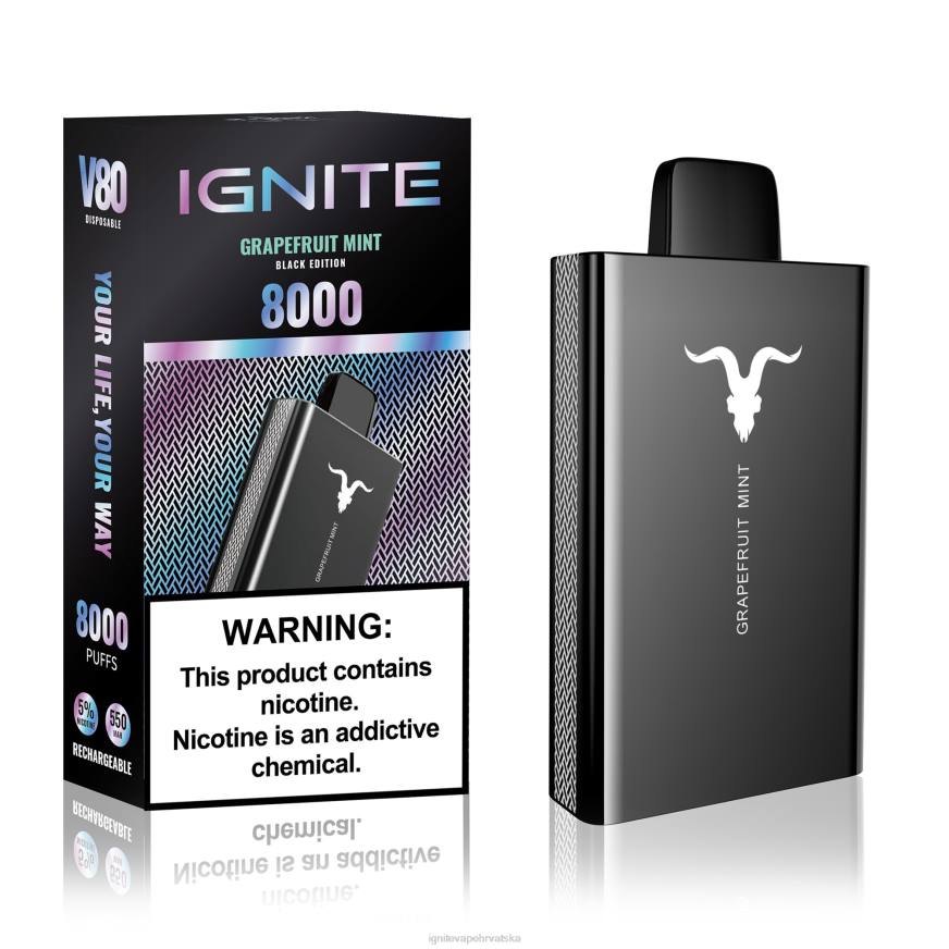 IGNITE V80 vape olovka - IGNITE Vape Online DP6F44 led od grožđa