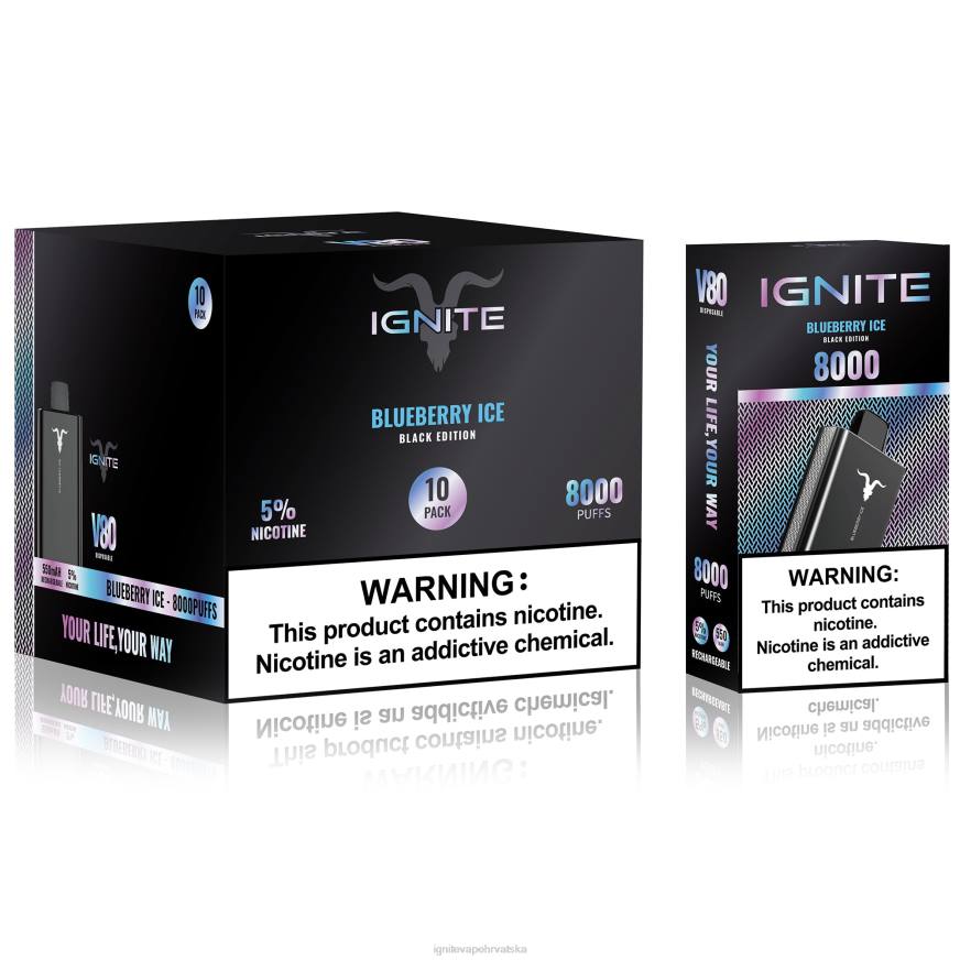 IGNITE V80 vape pen 10-pack - IGNITE Vape Online DP6F54 led od borovnice